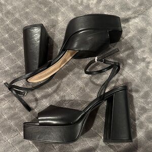 Black Platform Heels